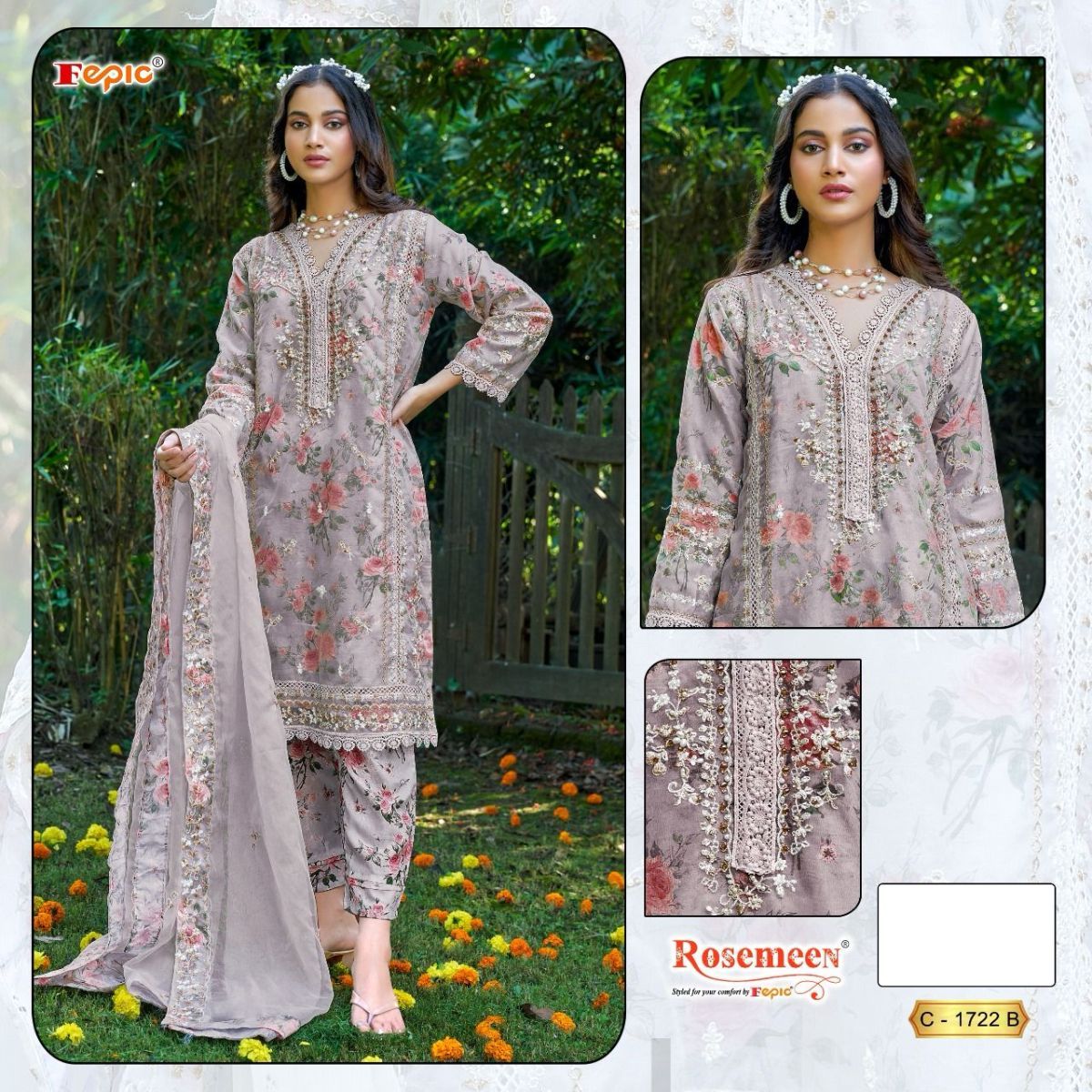 FEPIC-ROSEMEEN-C-1722-ORGANZA-PAKISTANI-SALWAR-SUITS-WHOLESALER-IN-SURATjpg-3