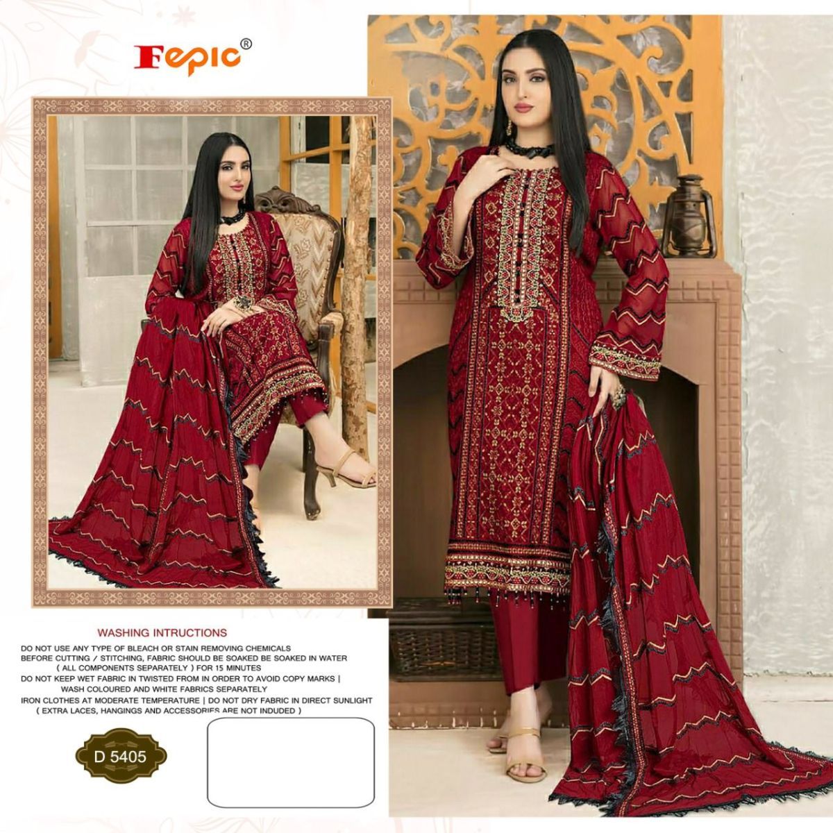 FEPIC-ROSEMEEN-C-5405-GEORGETTE-EMBROIDERY-PAKISTANI-SUITS-CATALOGUE-1