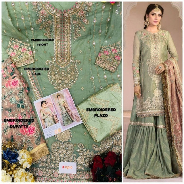 FEPIC-MARIA-B-EMBROIDE-3-D.NO-66011-PAKISTANI-SUITS-PARTY-WEAR-COLLECTION-2