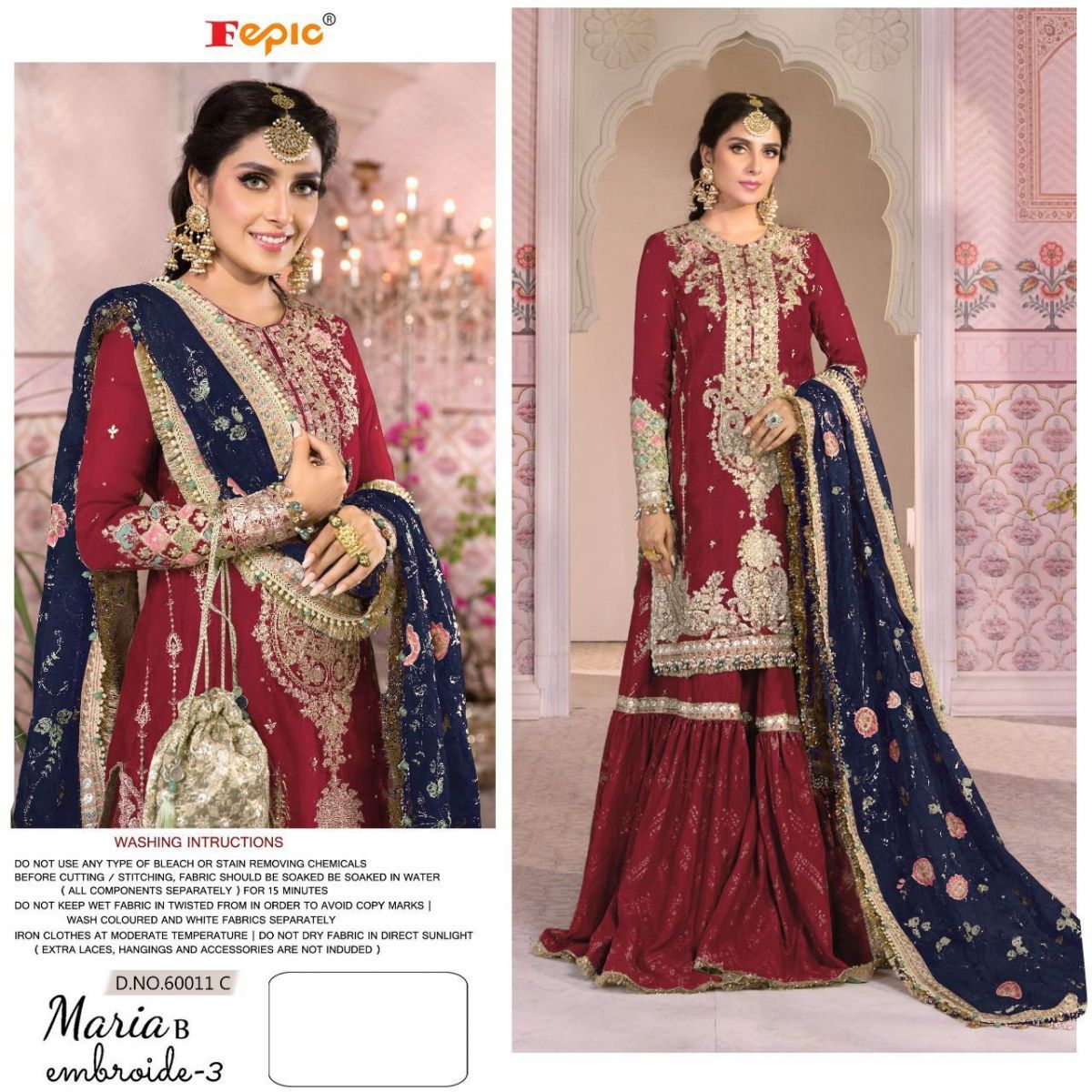 FEPIC-MARIA-B-EMBROIDE-3-D.NO-66011-PAKISTANI-SUITS-PARTY-WEAR-COLLECTION-5