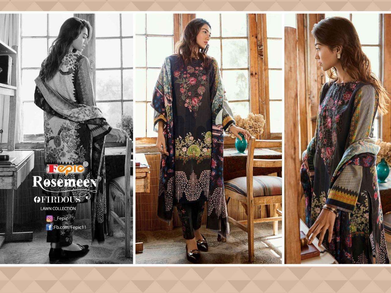FEPIC-ROSEMEEN-FIRDOUS-LAWN-COLLECTION-WHOLESALE-FROM-SURAT-2