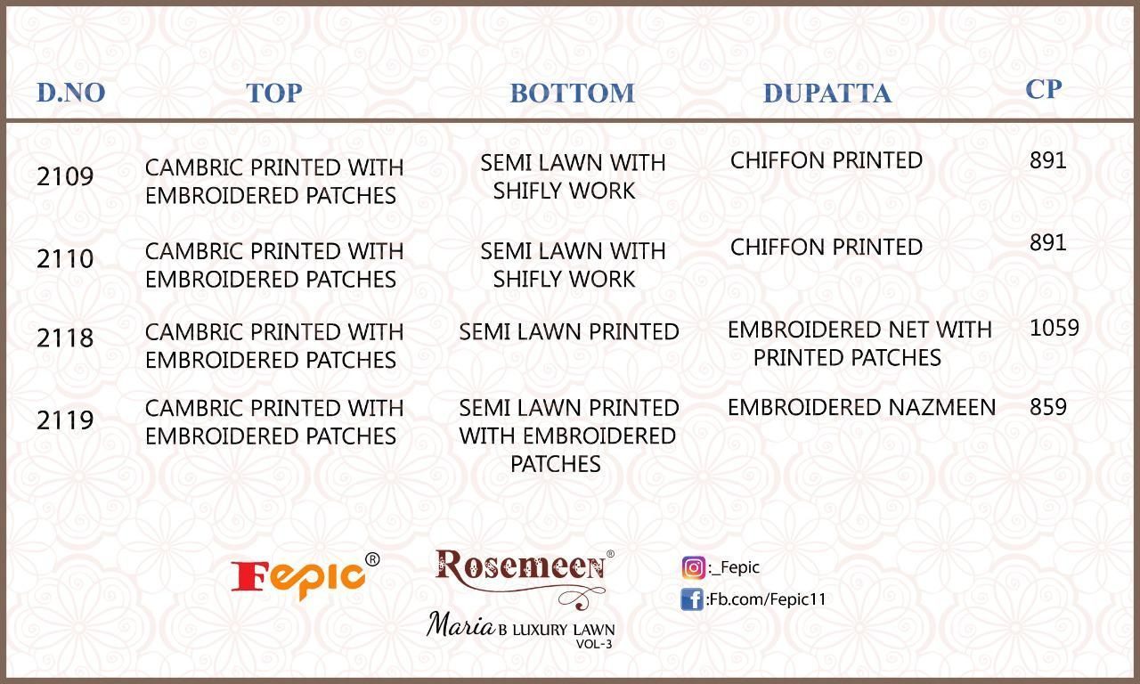 FEPIC-ROSEMEEN-MARIA-B-LUXURY-LAWN-VOL-3-PAKISTANI-SUITS-WHOLESALER-11