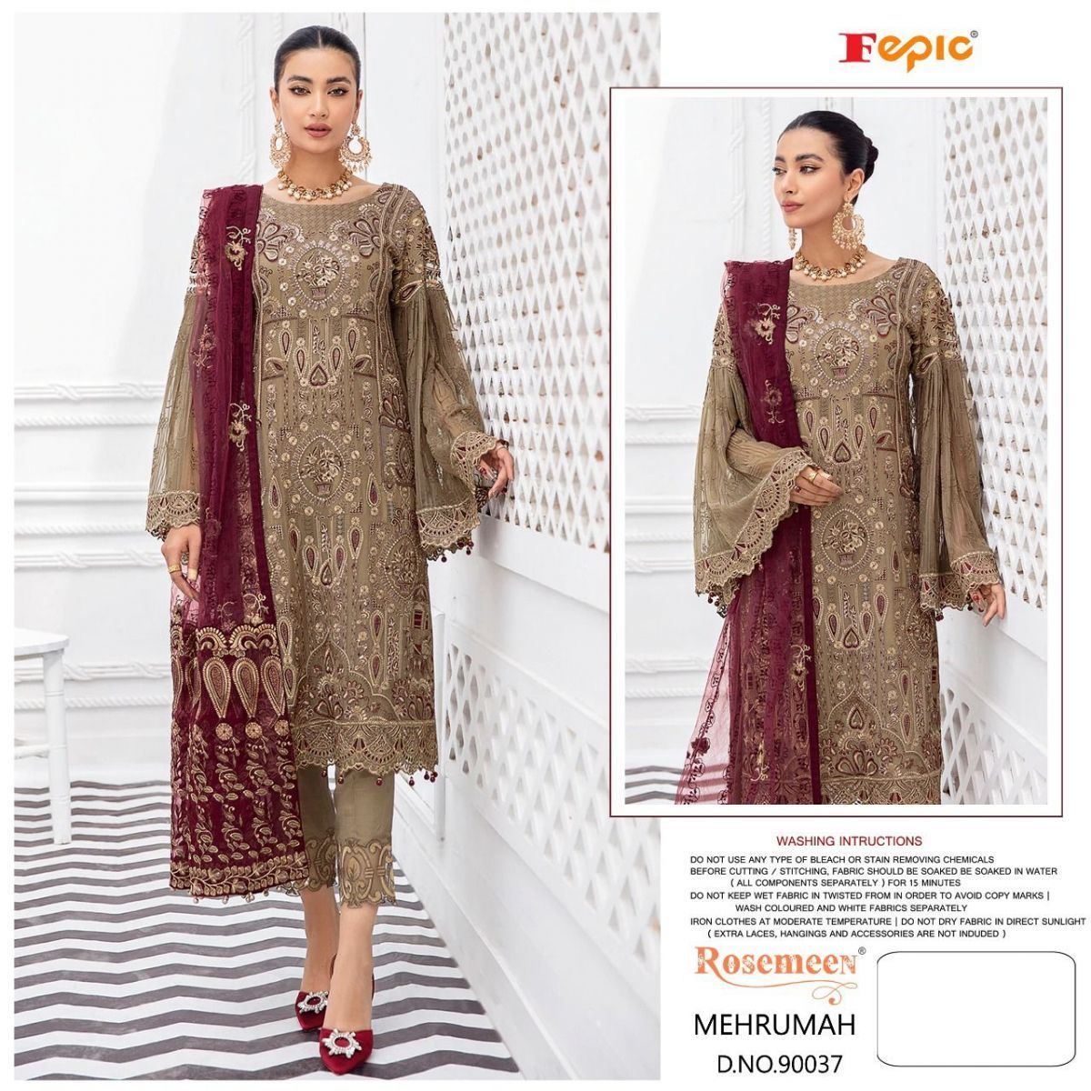 FEPIC-ROSEMEEN-MEHRUMAH-FOUX-GEORGETTE-EMBOIRDERY-PAKISTANI-SUITS-2