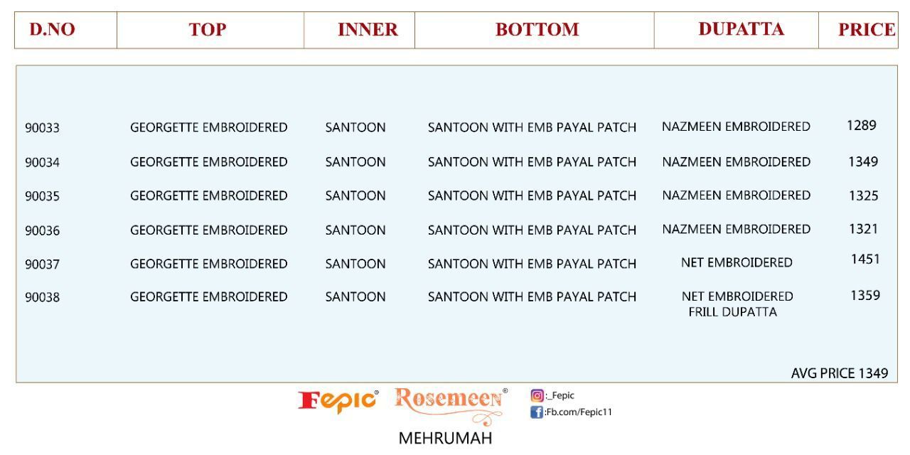 FEPIC-ROSEMEEN-MEHRUMAH-FOUX-GEORGETTE-EMBOIRDERY-PAKISTANI-SUITS-9