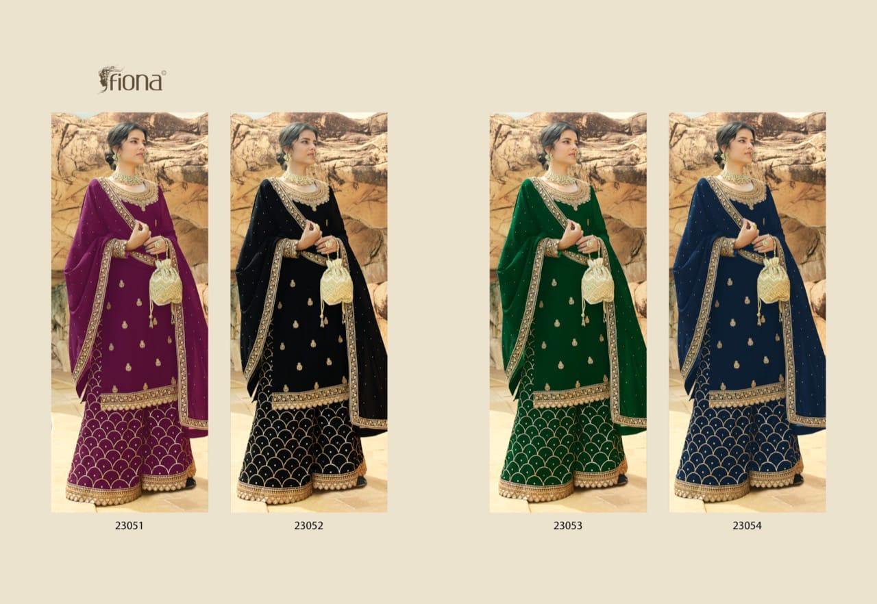 FIONA-SHENAAZ-23051-TO-23054-SHARARA-STYLE-SUITS-AT-WHOLESALE-PRICE-4