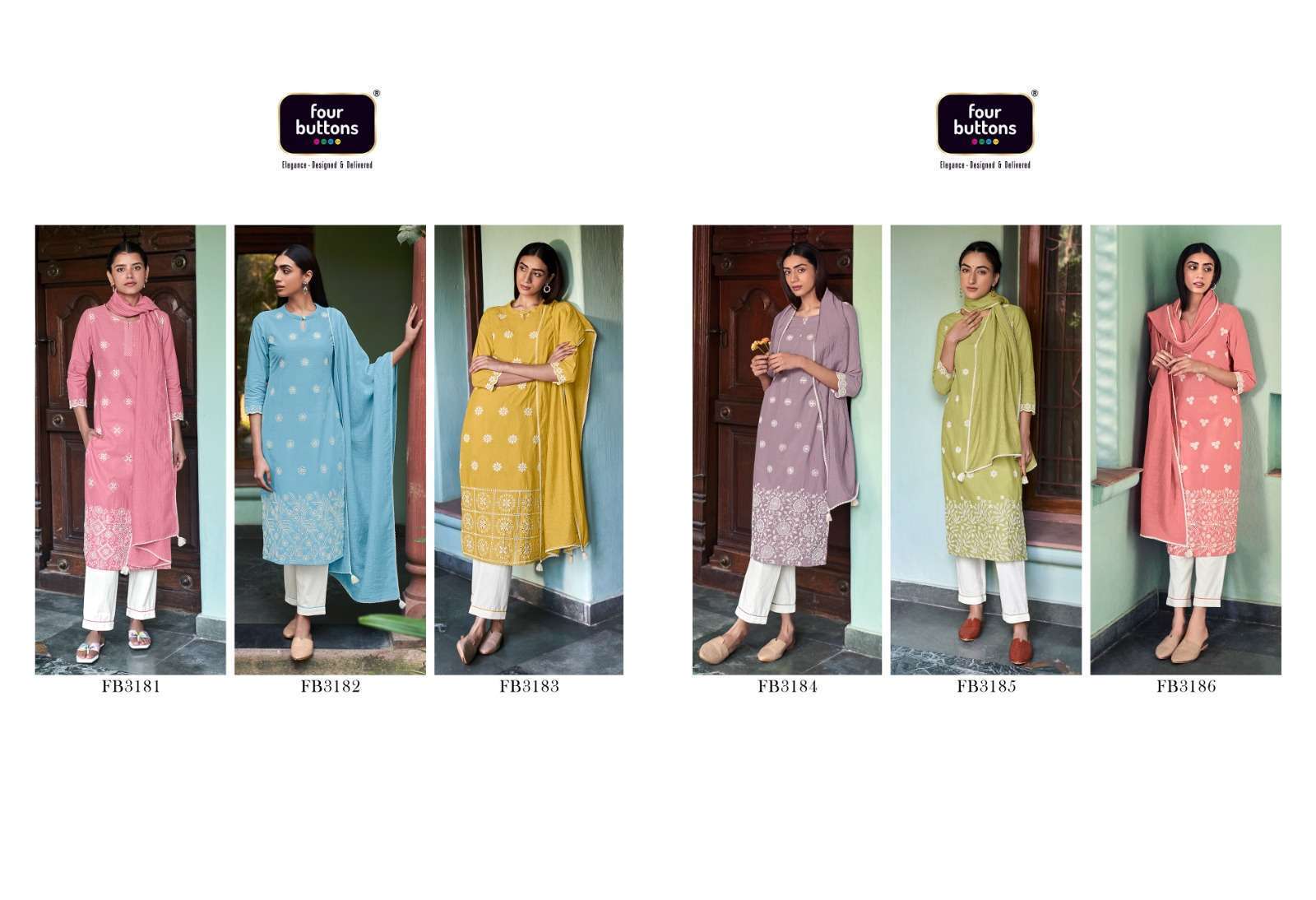 FOUR-BUTTONS-INARA-READYMADE-KURTI-PANT-WITH-DUPATTA-WHOLESALER-SURAT-8