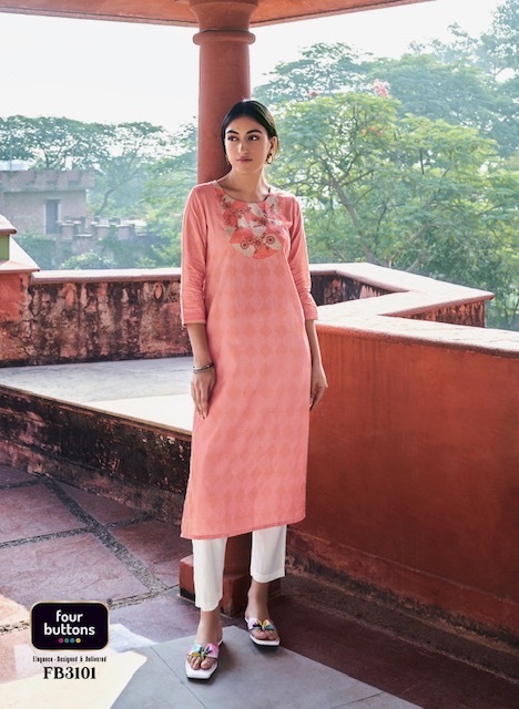 FOUR-BUTTONS-RAINA-COTTON-DOBBY-EMBROIDERY-KURTIS-WHOLESALE-PRICE-2