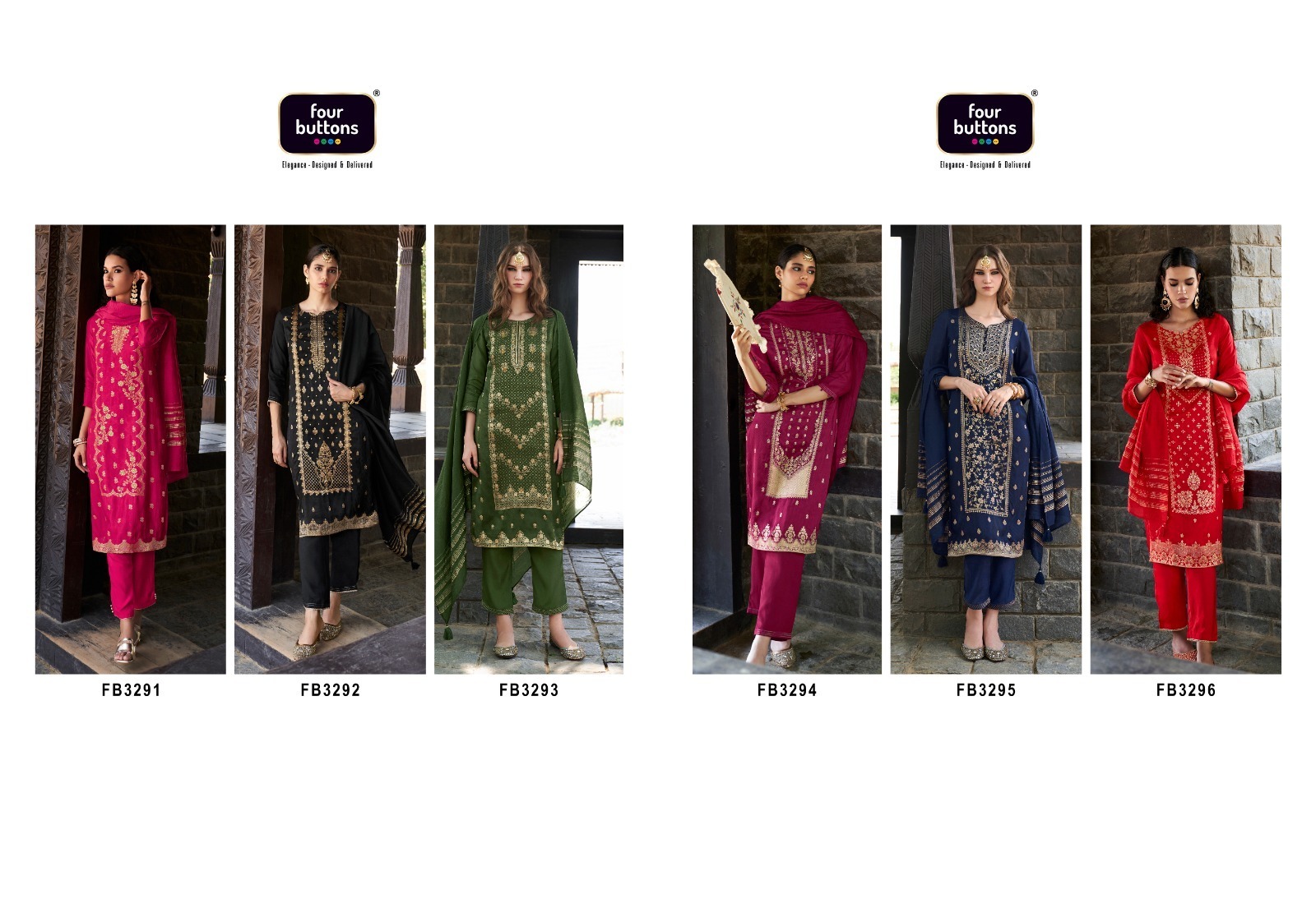 FOUR-BUTTONS-ROYALTY-VOL-5-DOLA-SILK-JACQUARD-KURTIS-MANUFACTURER-SURAT-8