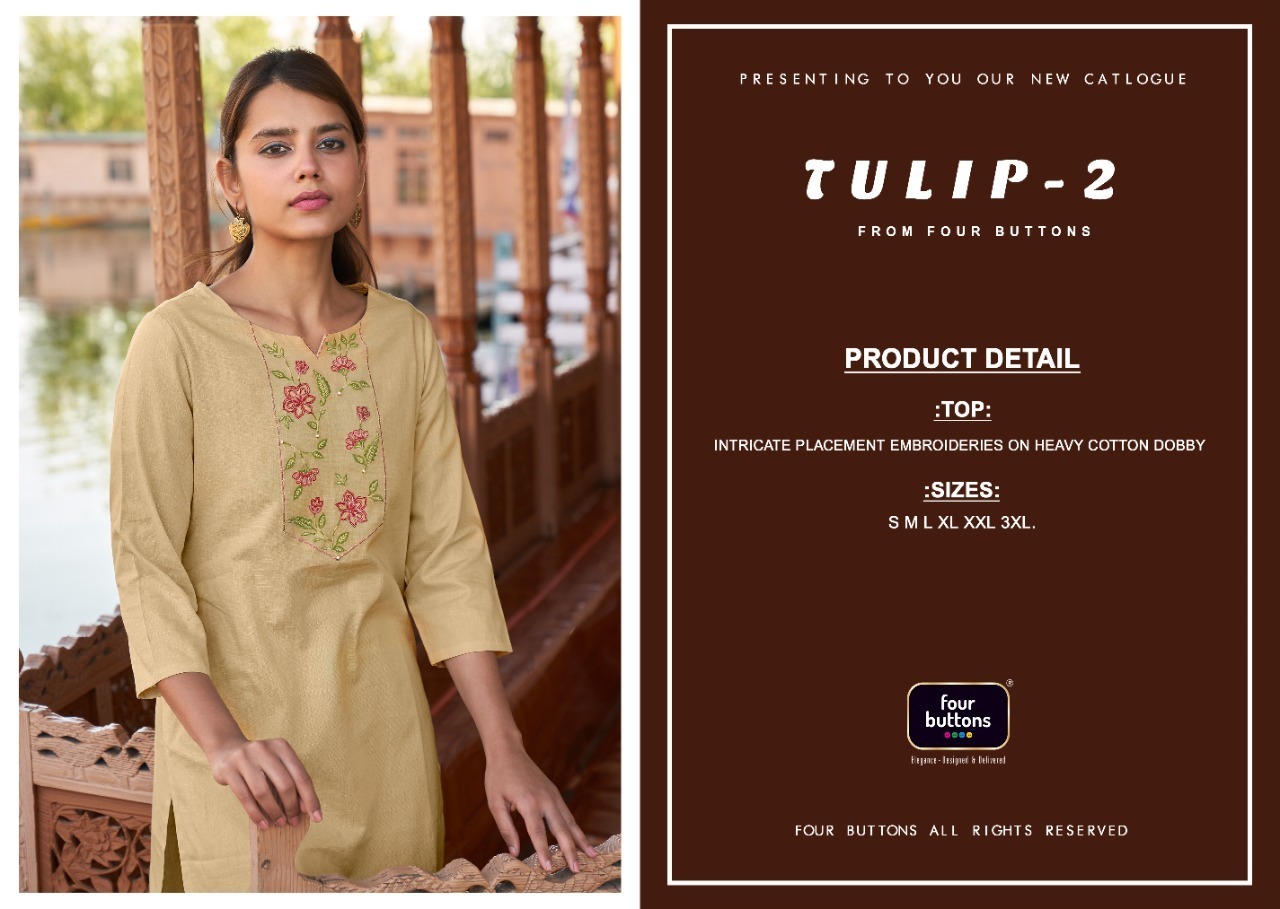 FOUR-BUTTONS-TULIP-2-EMBROIDERED-KURTIS-LATEST-CATALOGUE-2