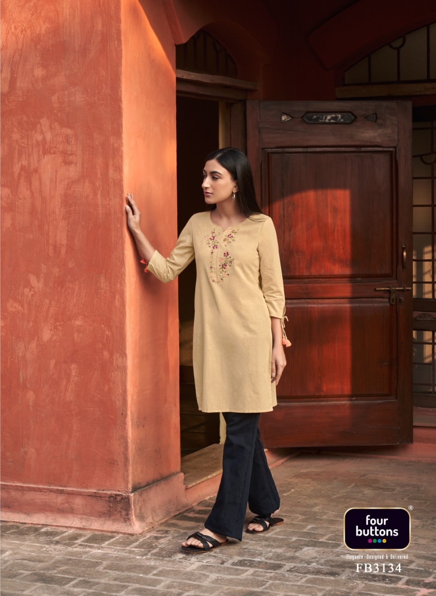 FOUR-BUTTONS-TULIP-VOL-3-COTTON-DOBBY-KURTIS-COLLECTION-2023-11