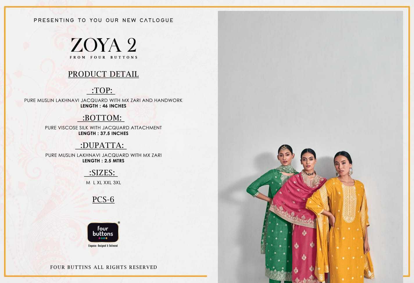 FOUR-BUTTONS-ZOYA-VOL-2-JACQUARD-READYMADE-SUITS-SURAT-9
