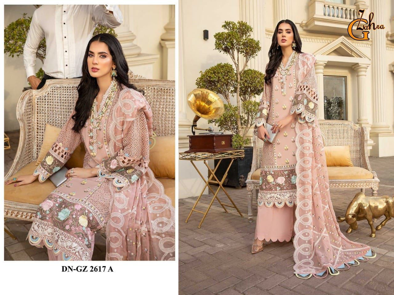 G-ZAHRA-D.NO-2617-A-TO-2617-E-PAKISTANI-GEORGETTE-SUITS-WHOLESALER-3