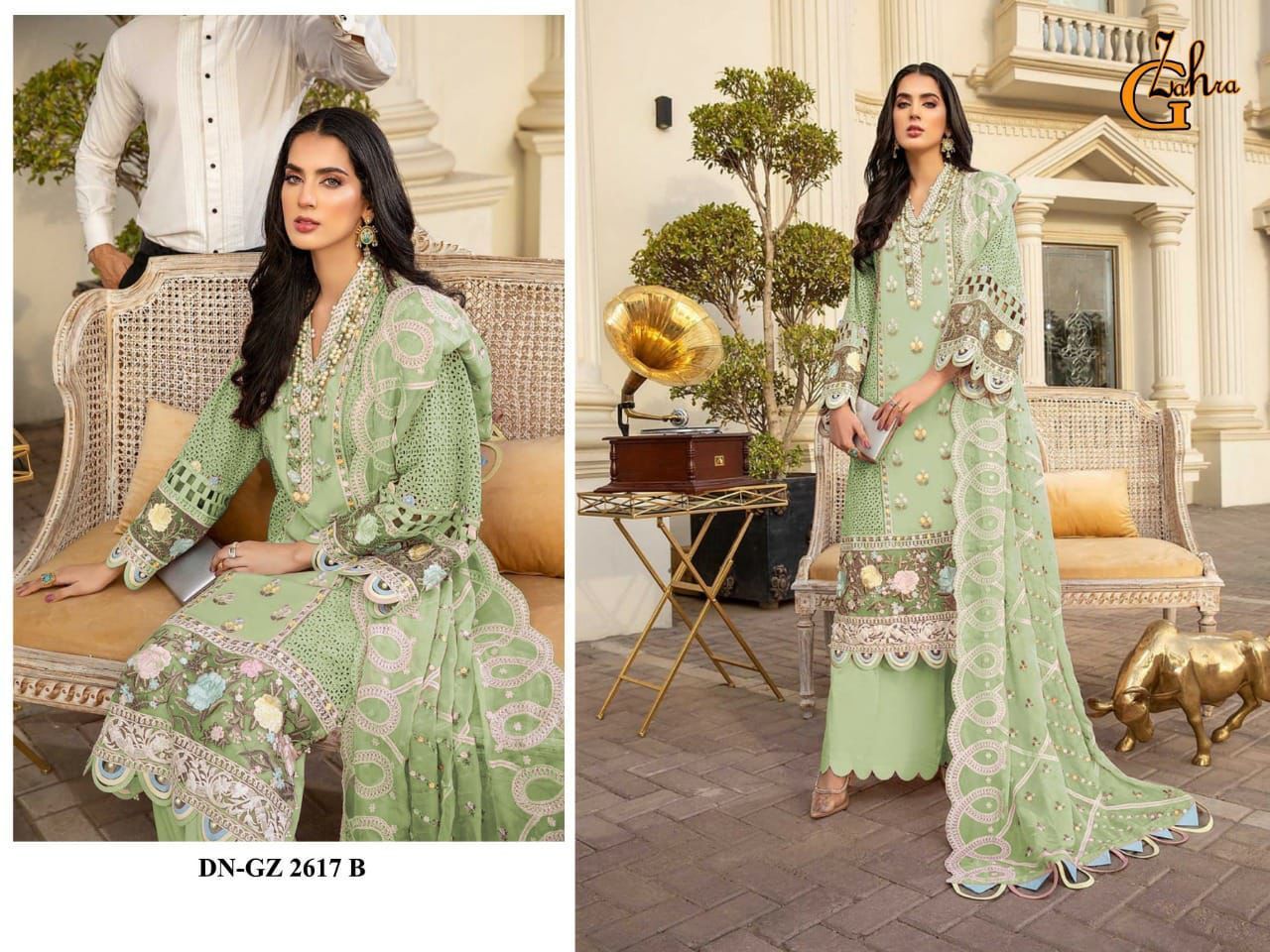 G-ZAHRA-D.NO-2617-A-TO-2617-E-PAKISTANI-GEORGETTE-SUITS-WHOLESALER-4