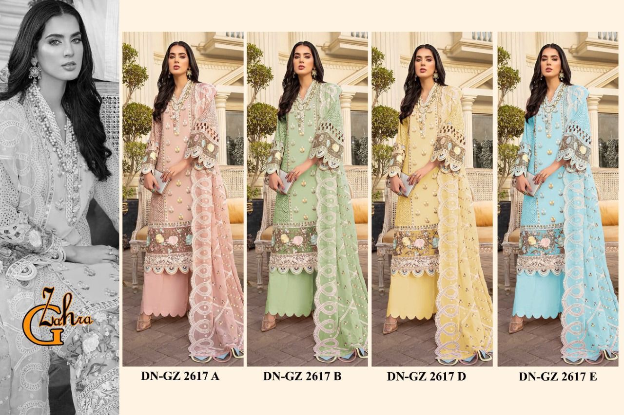G-ZAHRA-D.NO-2617-A-TO-2617-E-PAKISTANI-GEORGETTE-SUITS-WHOLESALER-5
