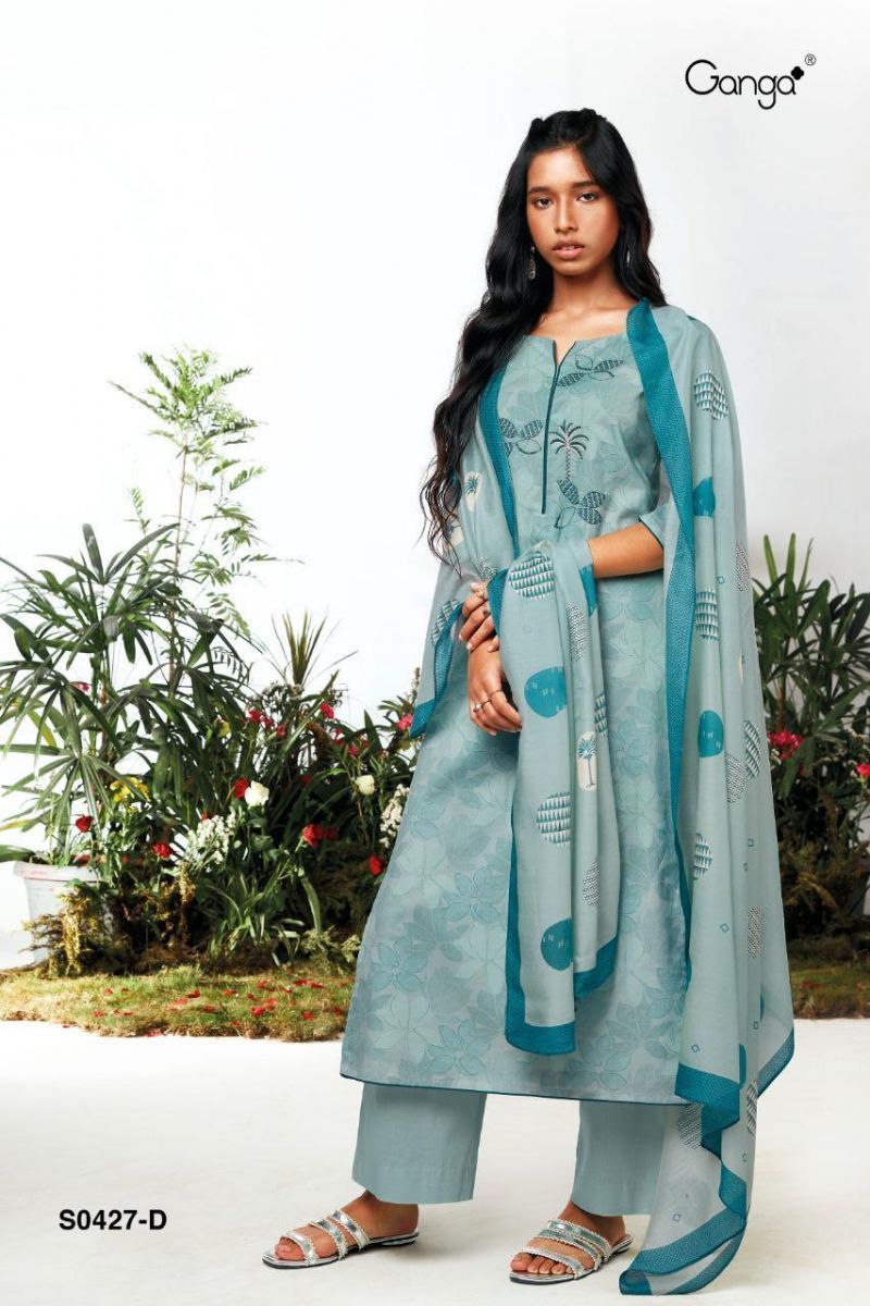 GANGA-AMORY-D.NO-427-COTTON-SUITS-LATEST-COLLECTION-1