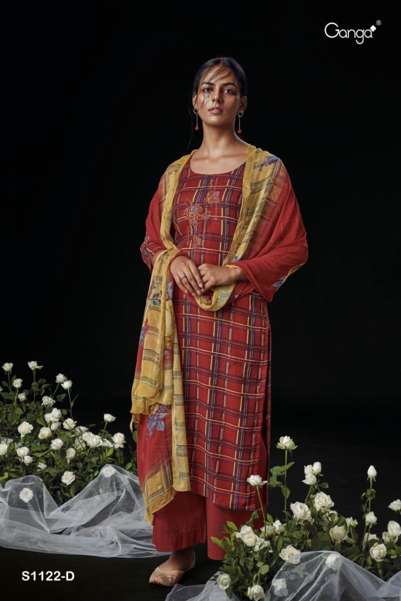 GANGA-ANALA-S-1122-WOOL-PASHMINA-DOBBY-PRINTED-WINTER-SUITS-WHOLESALE-8