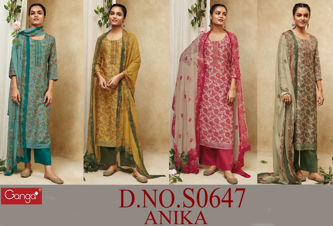 GANGA-ANIKA-D.NO-647-BEMBERG-SILK-SALWAR-SUITS-MANUFACTURER-SURAT-1