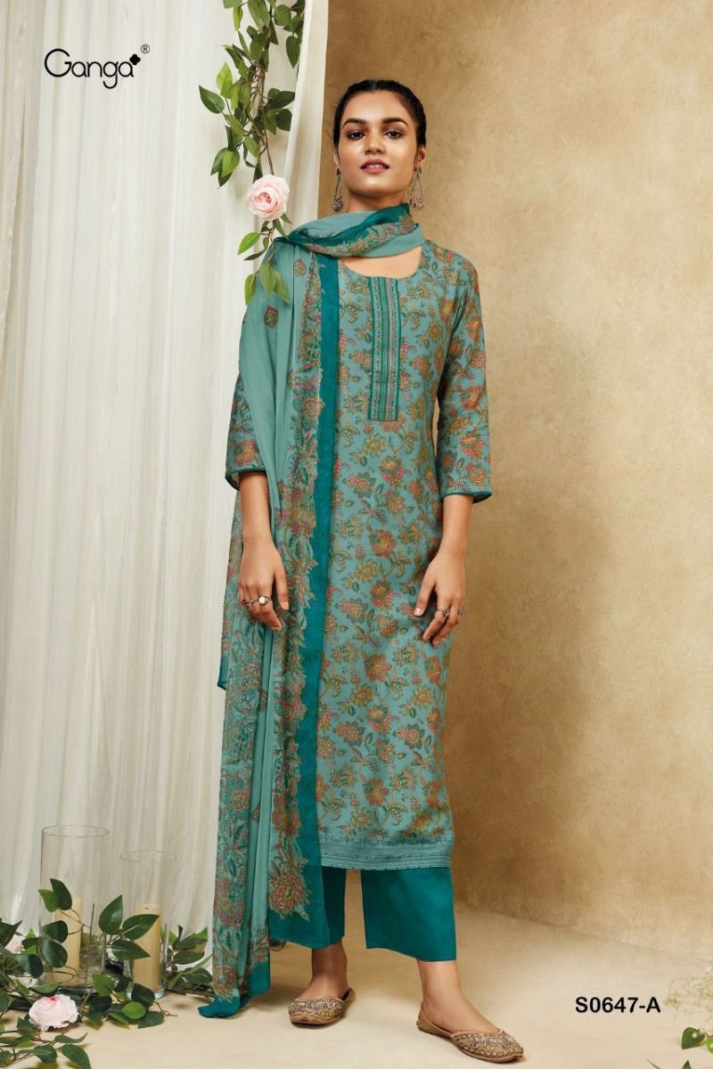 GANGA-ANIKA-D.NO-647-BEMBERG-SILK-SALWAR-SUITS-MANUFACTURER-SURAT-4