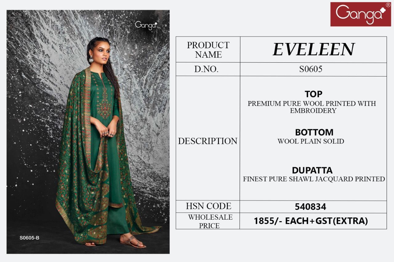 GANGA-EVELEEN-605-SERIES-WOOL-PRINTED-SUITS-BY-WINTER-COLLECTION-2