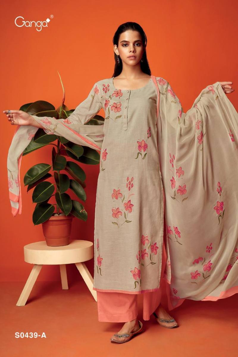 GANGA-FASHION-DEEBA-S0439-FOUR-COLOUR-MATCHING-SUITS-1