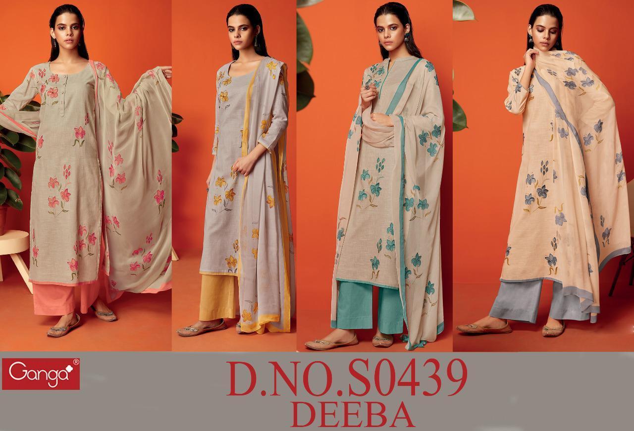 GANGA-FASHION-DEEBA-S0439-FOUR-COLOUR-MATCHING-SUITS-10