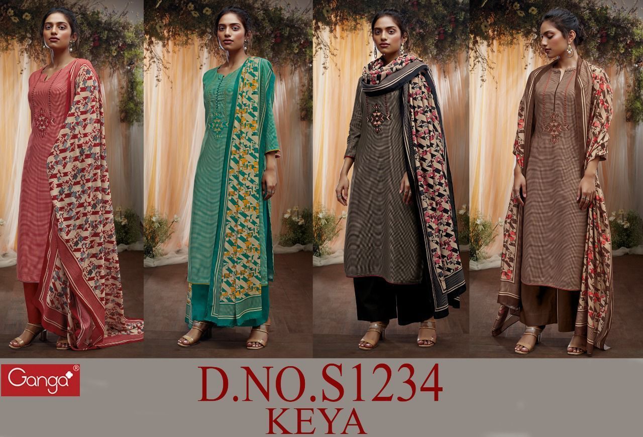 GANGA-KEYA-1234-SERIES-WOOL-PASHMINA-DOBBY-PRINTED-WINTER-SUITS-WHOLESALE-10