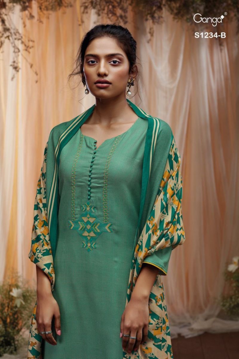 GANGA-KEYA-1234-SERIES-WOOL-PASHMINA-DOBBY-PRINTED-WINTER-SUITS-WHOLESALE-3