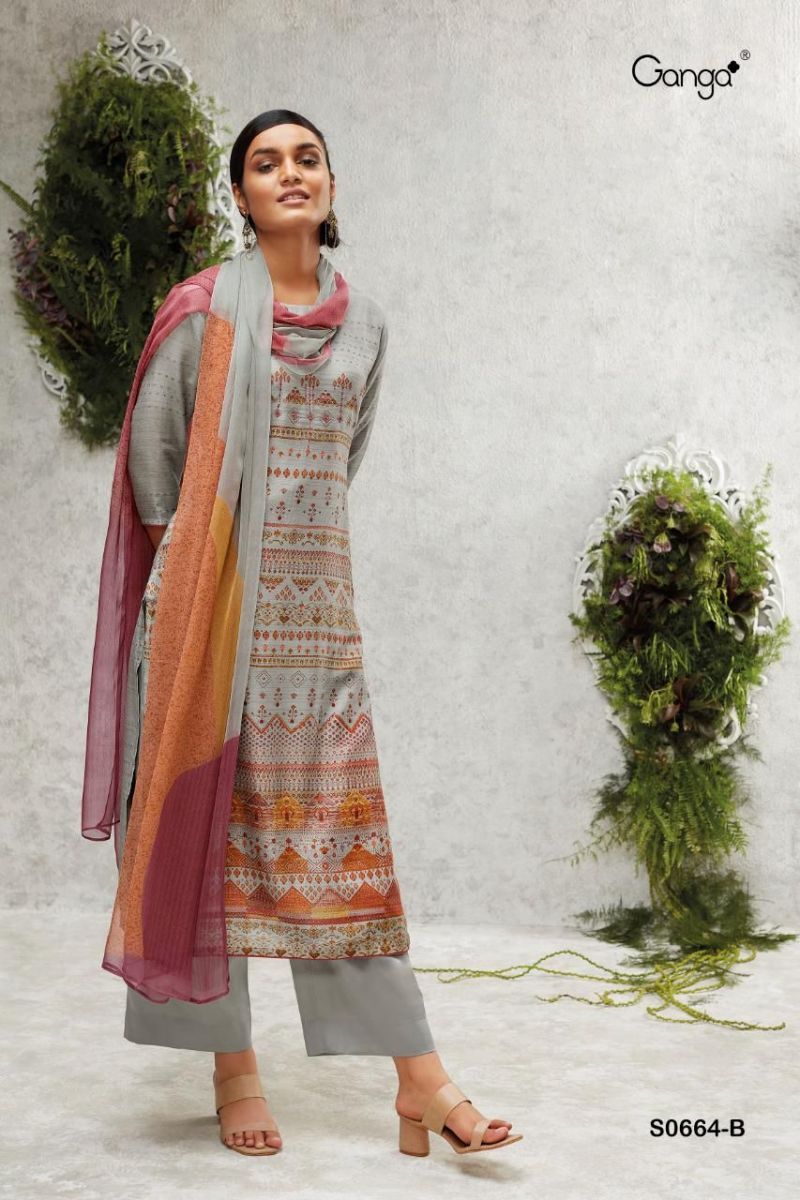 GANGA-VANYA-D.NO-664-SILK-SALWAR-SUITS-MANUFACTURER-SURAT-2
