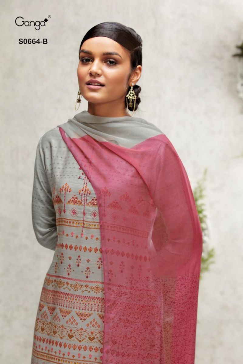 GANGA-VANYA-D.NO-664-SILK-SALWAR-SUITS-MANUFACTURER-SURAT-5