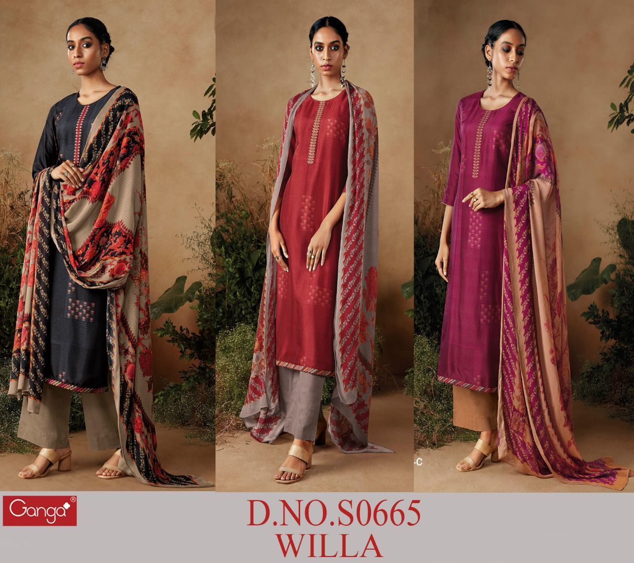 GANGA-WILLA-D.NO-665-BRMBERG-SILK-SALWAR-SUITS-LATEST-CATALOGUE-2021-3