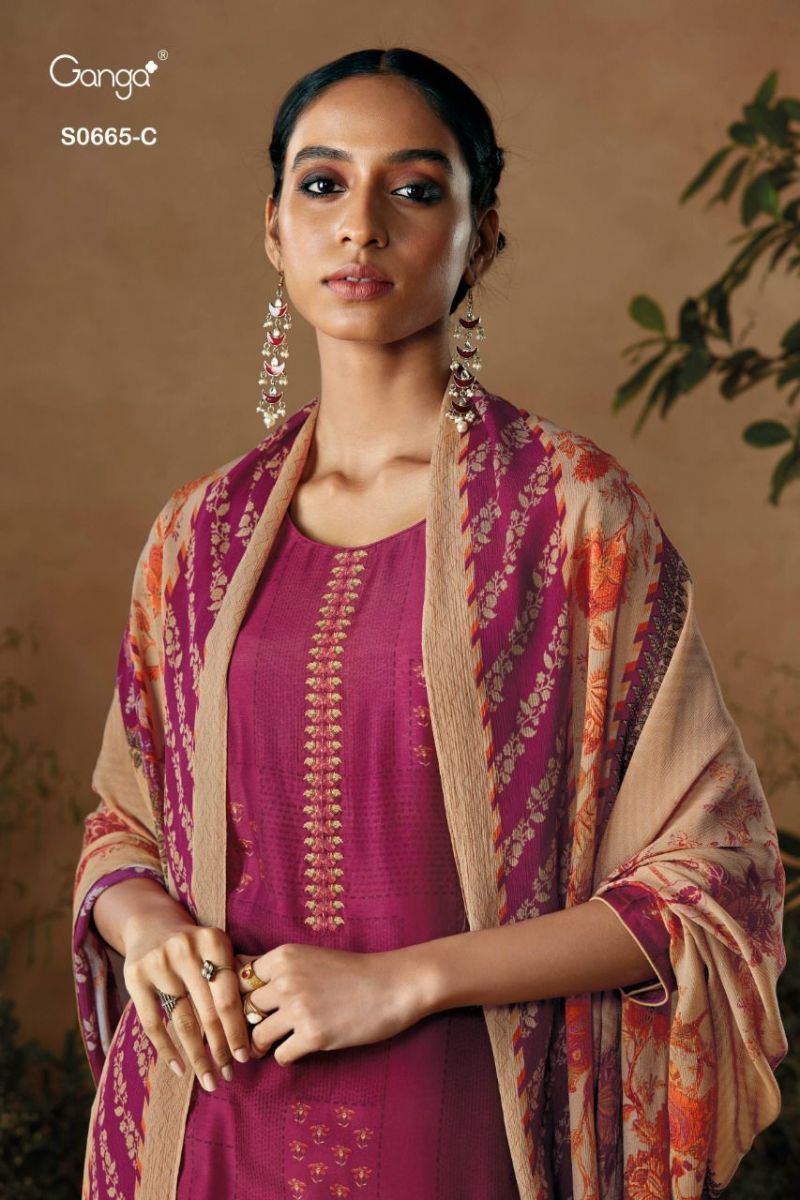GANGA-WILLA-D.NO-665-BRMBERG-SILK-SALWAR-SUITS-LATEST-CATALOGUE-2021-7