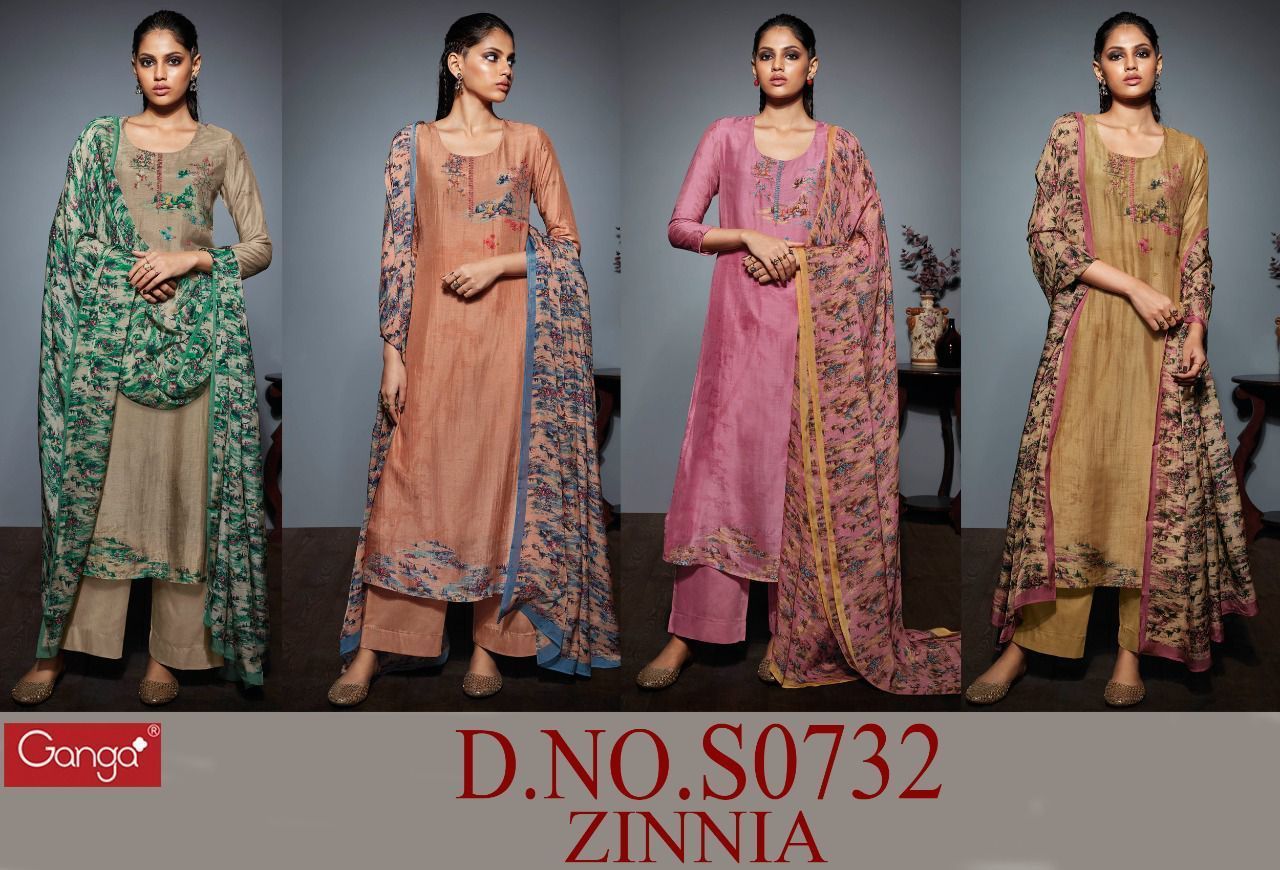 GANGA-ZINNIA-D.NO-732-BEMBERG-SILK-PRINTED-WITH-EMBROIDERY-SUITS-WHOLESALE-10