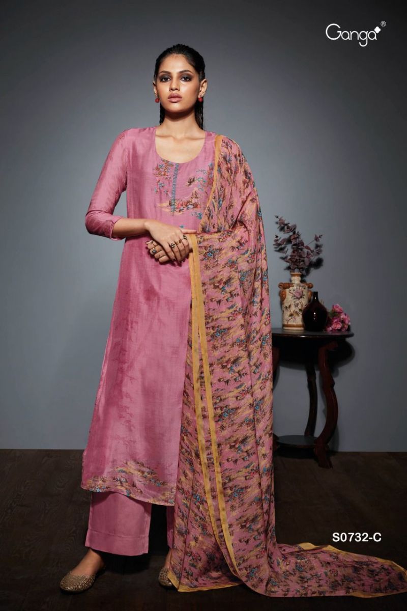 GANGA-ZINNIA-D.NO-732-BEMBERG-SILK-PRINTED-WITH-EMBROIDERY-SUITS-WHOLESALE-2