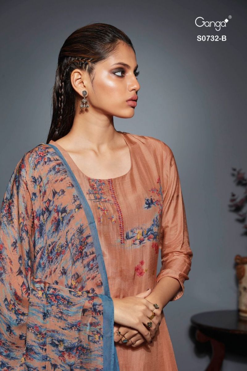 GANGA-ZINNIA-D.NO-732-BEMBERG-SILK-PRINTED-WITH-EMBROIDERY-SUITS-WHOLESALE-3