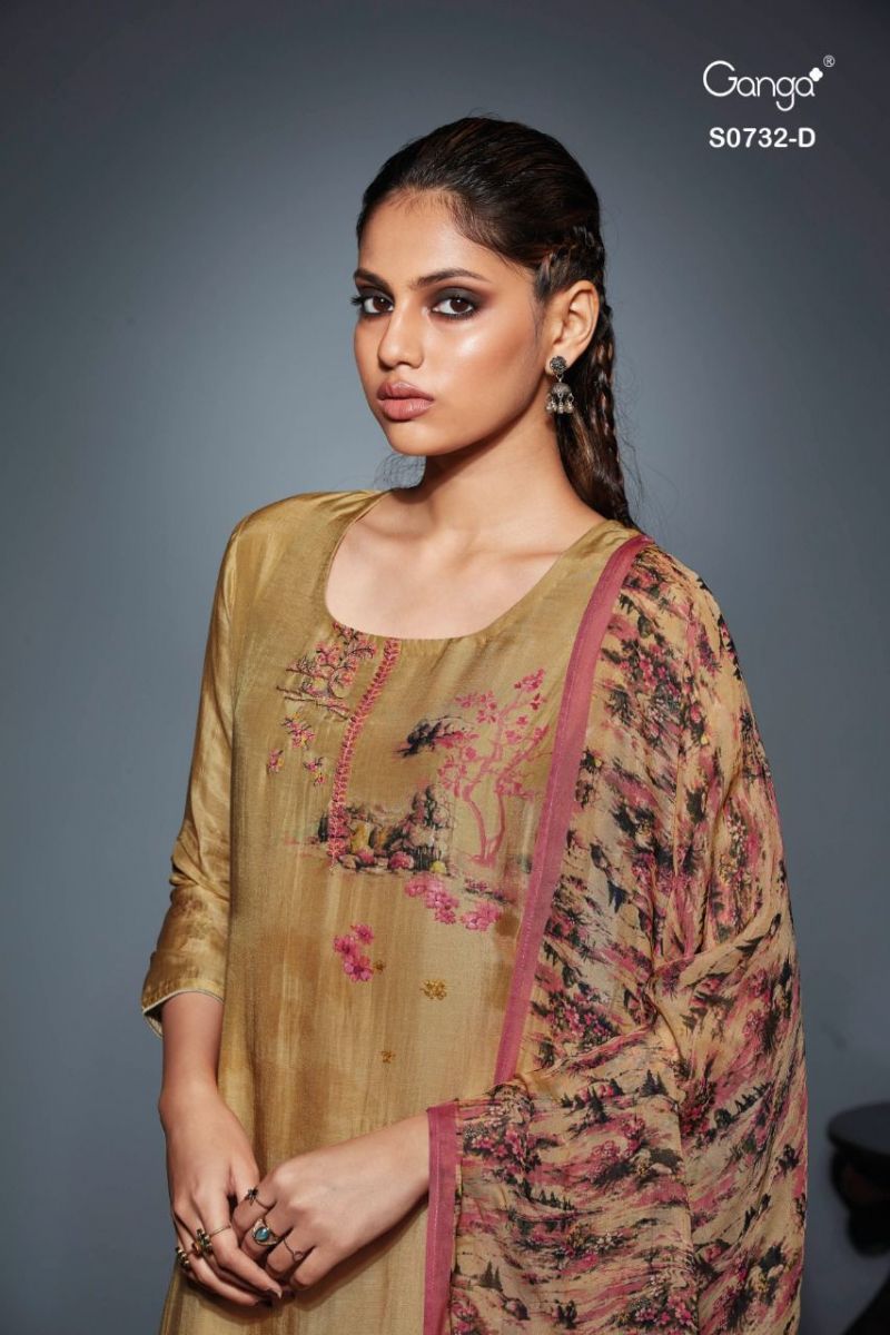 GANGA-ZINNIA-D.NO-732-BEMBERG-SILK-PRINTED-WITH-EMBROIDERY-SUITS-WHOLESALE-4