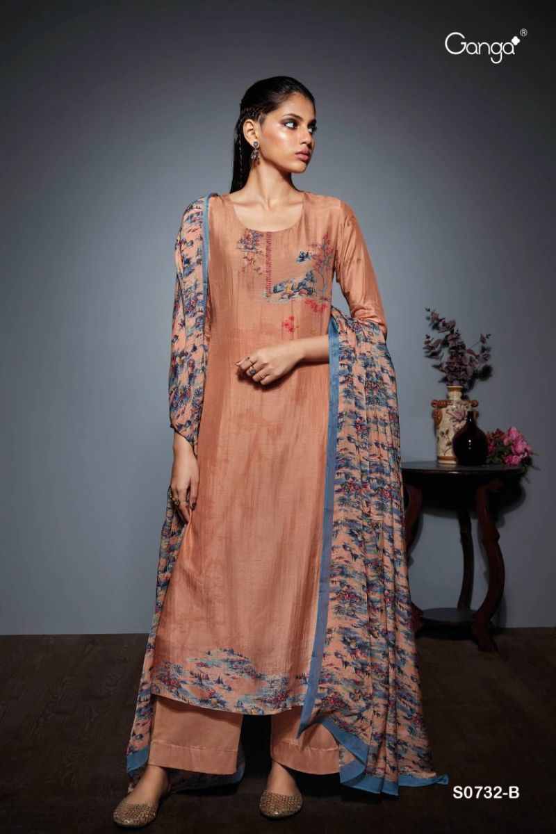 GANGA-ZINNIA-D.NO-732-BEMBERG-SILK-PRINTED-WITH-EMBROIDERY-SUITS-WHOLESALE-5