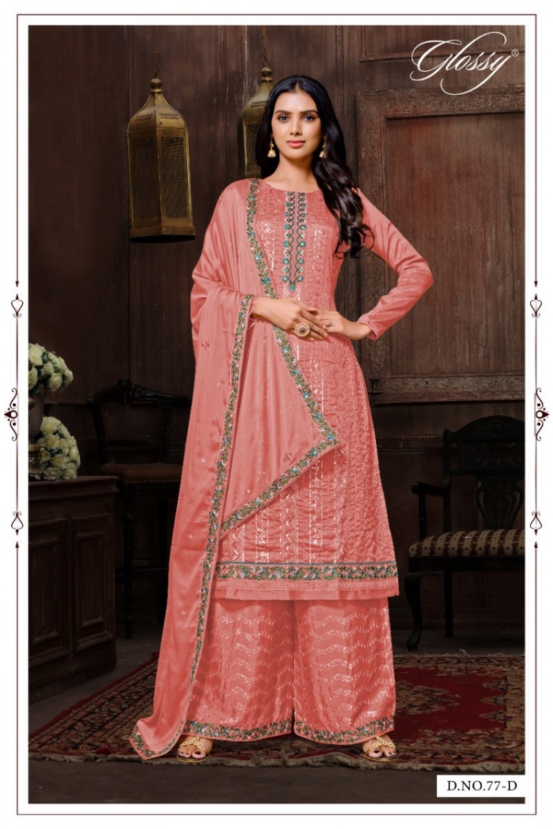 GLOSSY-D.NO-77-SALWAR-SUITS-WHOLESALER-SURAT-6