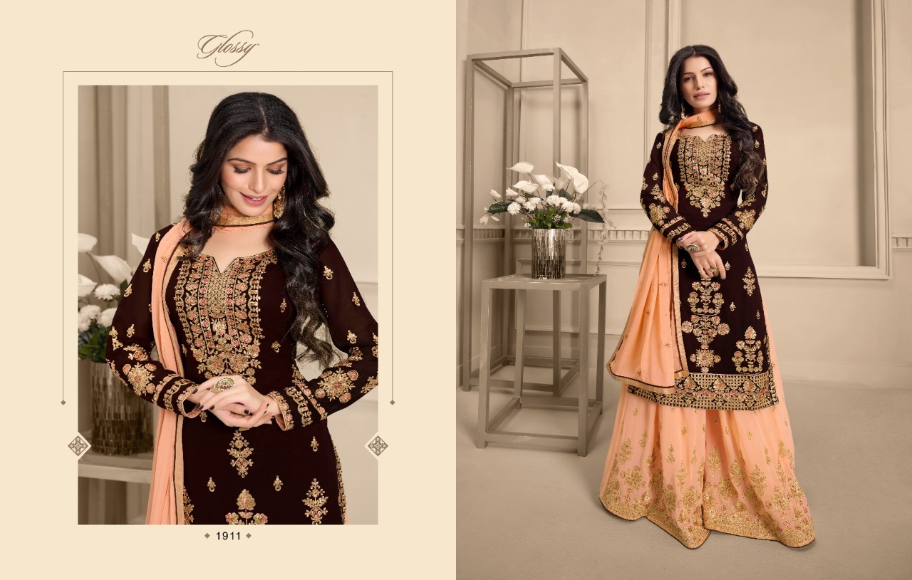 GLOSSY-EHSAAS-GEORGETTE-WITH-EMBROIDERY-SUITS-AT-WHOLESALE-2