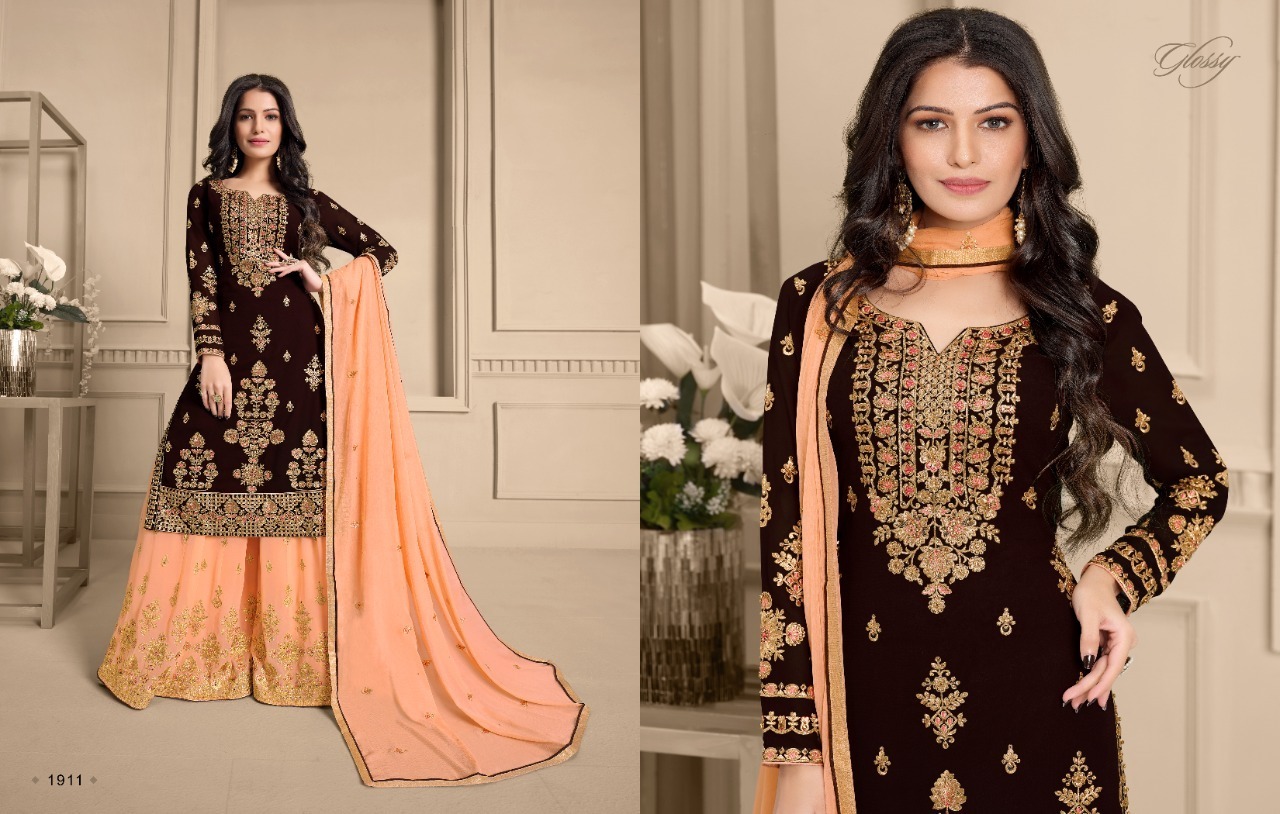 GLOSSY-EHSAAS-GEORGETTE-WITH-EMBROIDERY-SUITS-AT-WHOLESALE-7