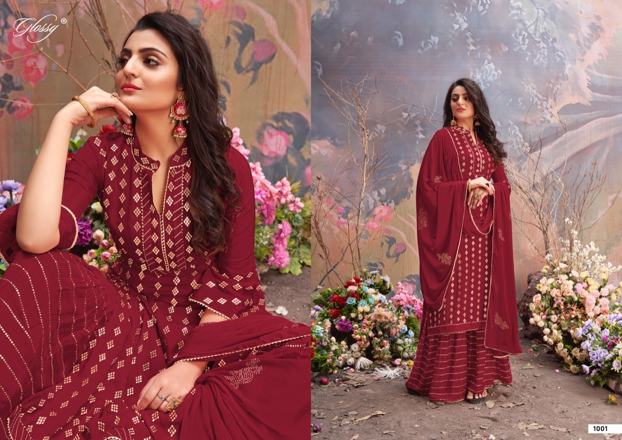 GLOSSY-MAHEK-D.NO-1467-VISCOSE-CHINON-SALWAR-SUITS-LATEST-CATALOGUE-10