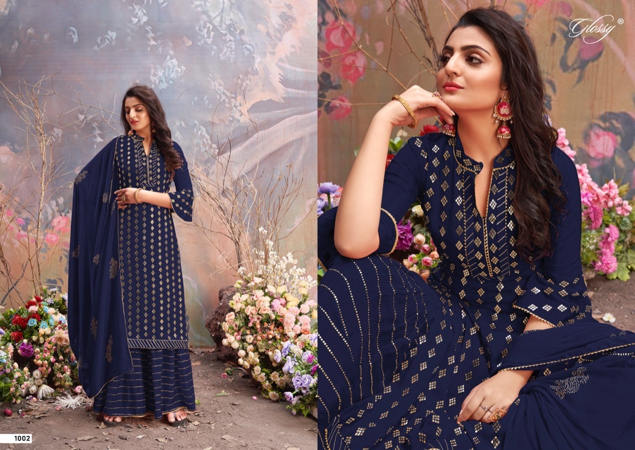 GLOSSY-MAHEK-D.NO-1467-VISCOSE-CHINON-SALWAR-SUITS-LATEST-CATALOGUE-7