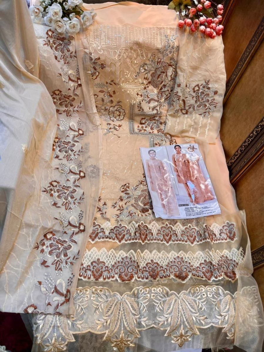 GUL-ZAHRA-D.NO-1266-FOUX-GEORGETTE-PAKISTANI-SUITS-WHOLESALE-5