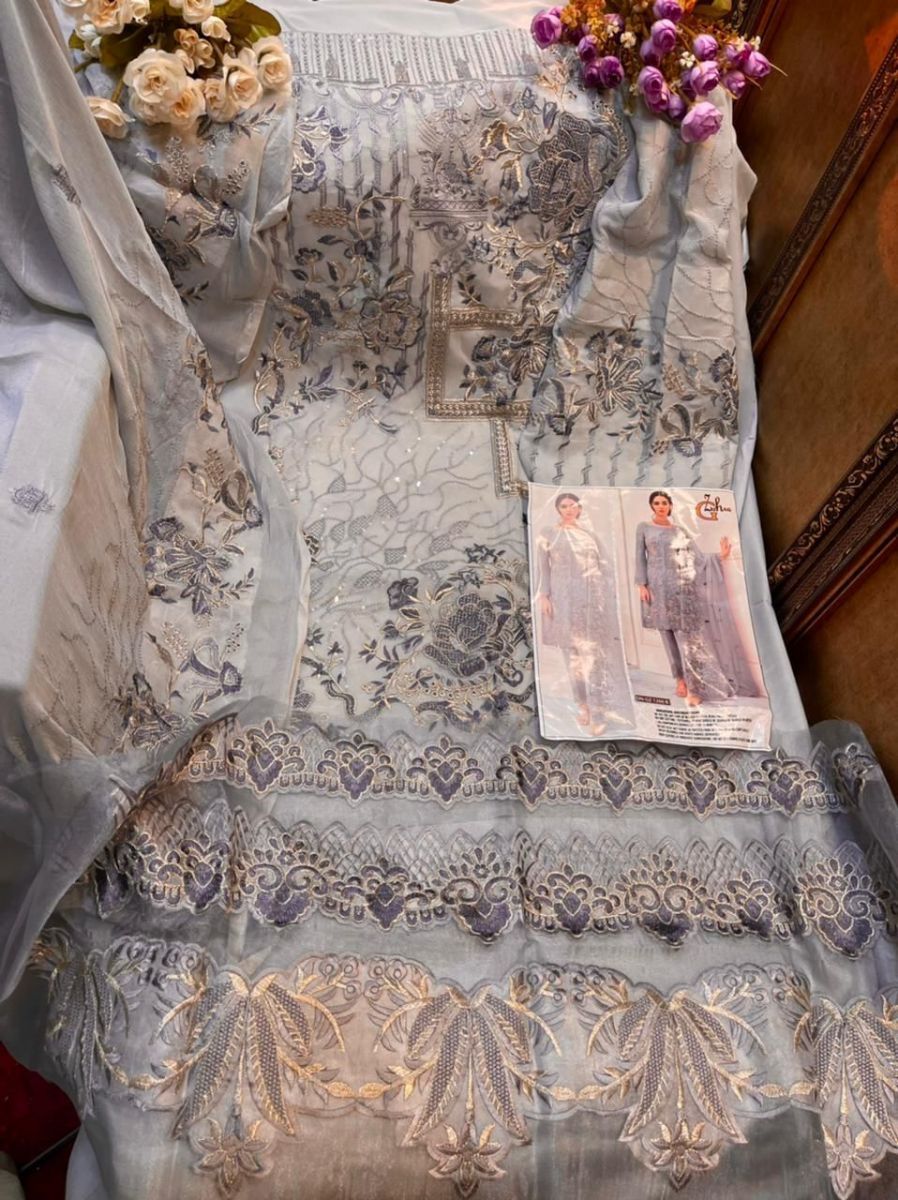 GUL-ZAHRA-D.NO-1266-FOUX-GEORGETTE-PAKISTANI-SUITS-WHOLESALE-6