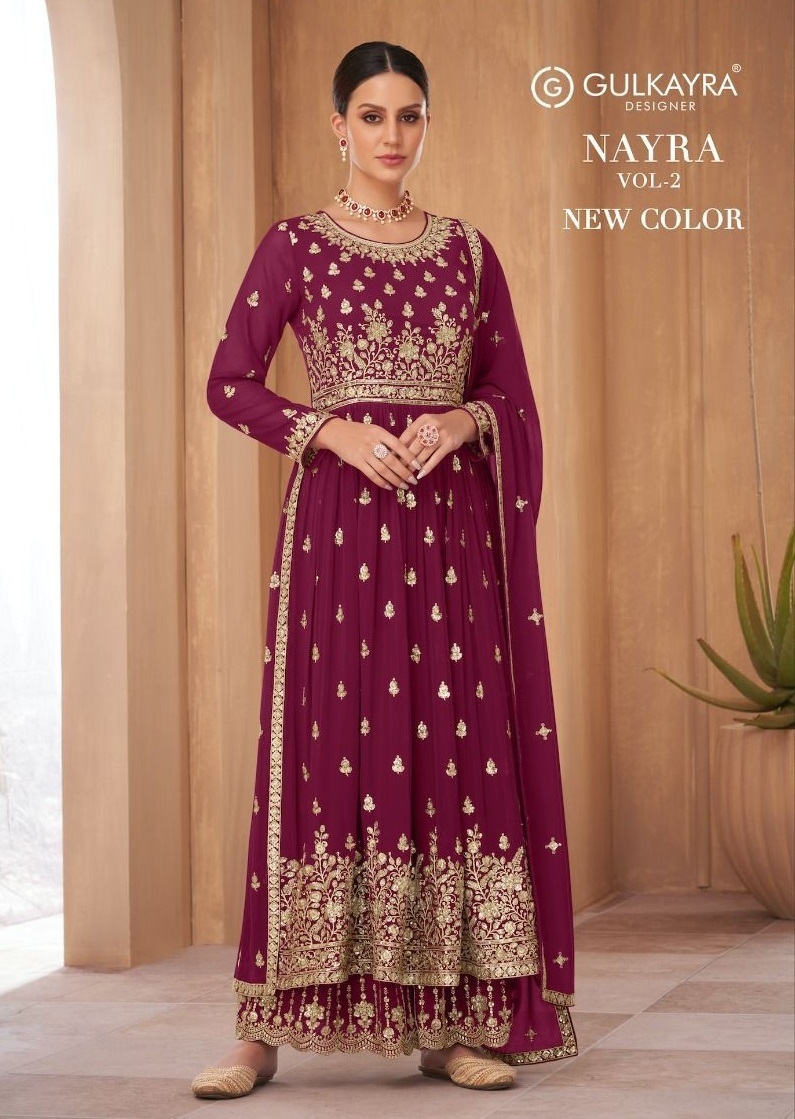 GULKAYRA-DESIGNER-NAYRA-VOL-2-NEW-COLOR-GEORGETTE-SUITS-WHOLESALE-1
