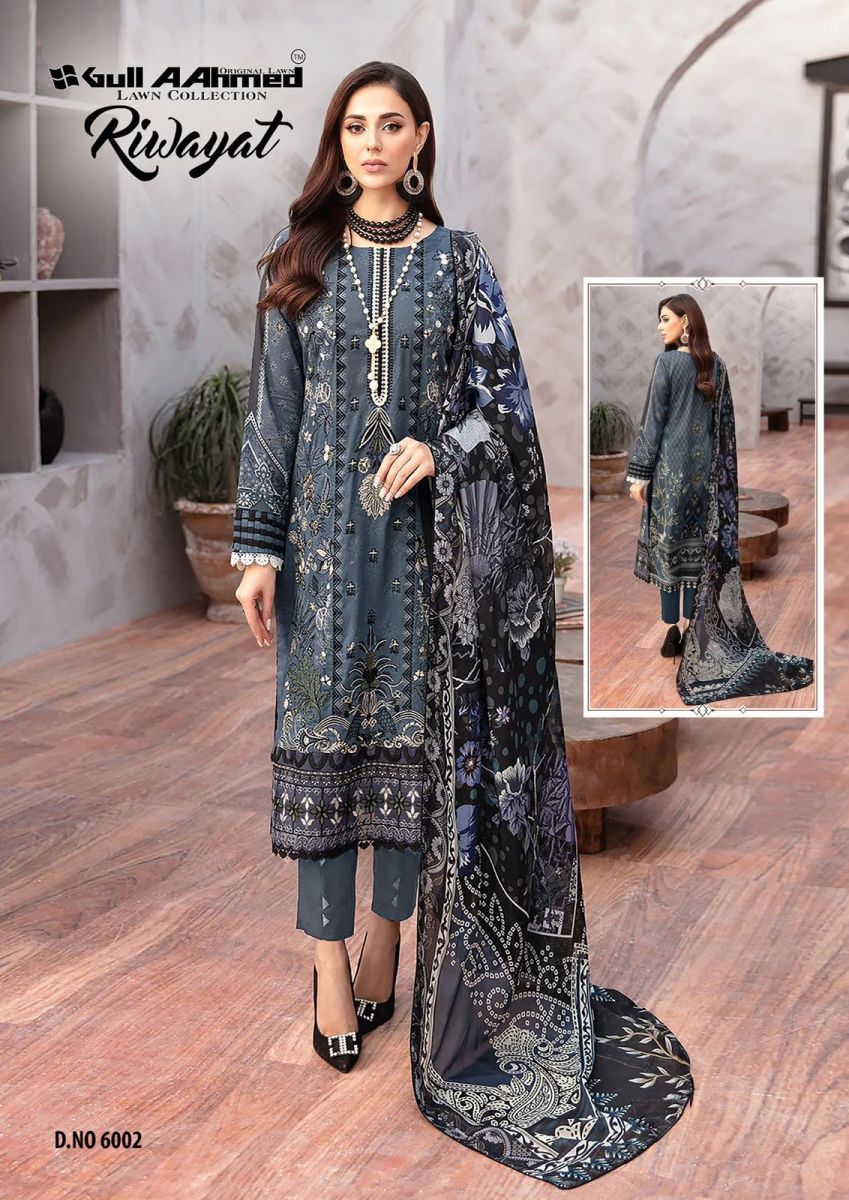 GULL-AAHMED-RIWAYAT-VOL-6-LAWN-COLLECTION-SALWAR-SUIT-WHOLESALER-IN-SURAT-3