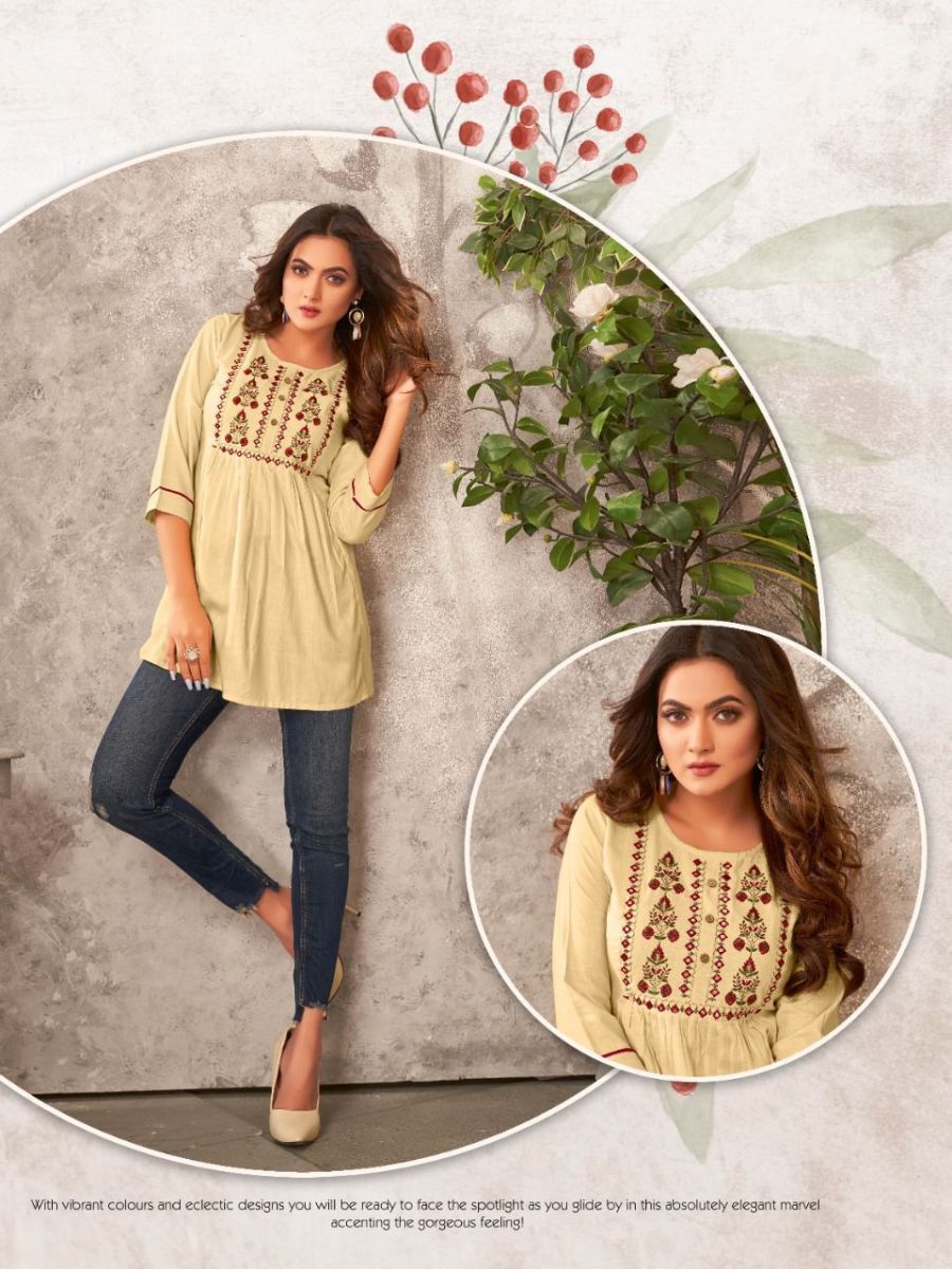 HERITAGE-KAJREE-VOL-2-DESIGNER-RAYON-SLUB-SHORT-KURTIS-11