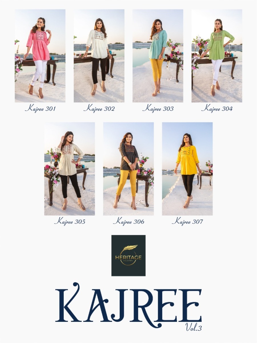 HERITAGE-KAJREE-VOL-3-DESIGNER-RAYON-SLUB-SHORT-TOPS-MANUFACTURER-9
