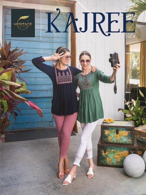 HERITAGE-KAJREE-VOL-4-RAYON-SLUB-SHORT-TOPS-MANUFACTURER-1