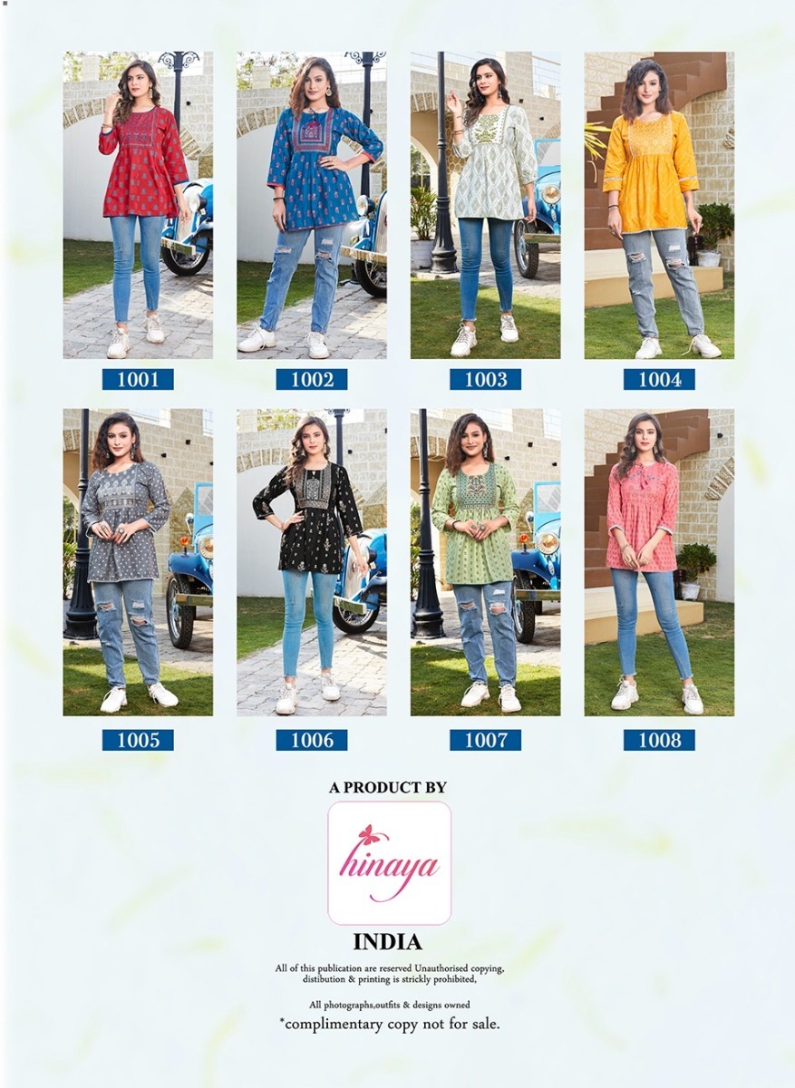 HINAYA-FASHION-4-U-VOL-1-RAYON-WESTERN-SHORT-TOPS-MANUFACTURER-8