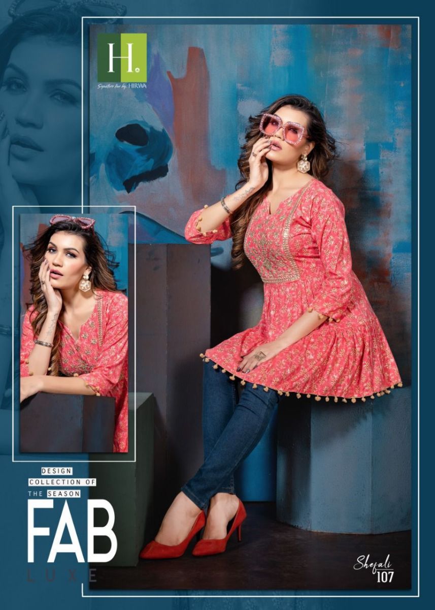 HIRWA-SHEFALI-RAYON-PRINTED-SHORT-TOPS-LATEST-COLECCTION-3